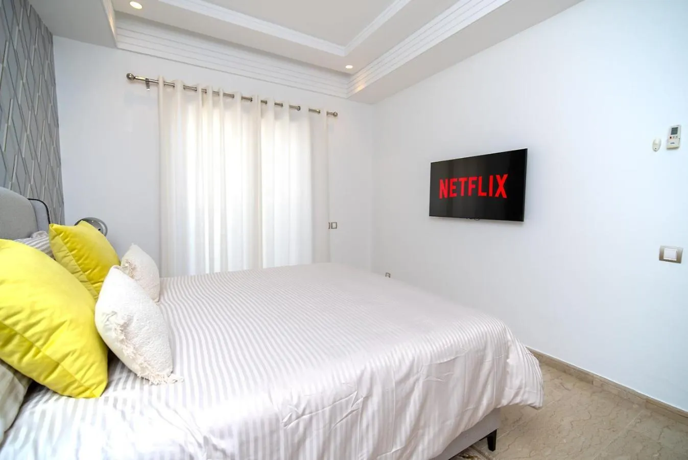 Daire Welcome To Casa Luxe 3 King Beds Near Cfc & Tram Kazablanka Fas